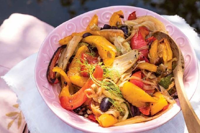 Grilled Marinated Vegetables