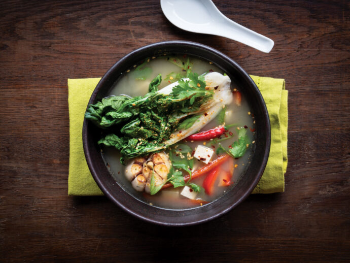 Multipurpose Garlicky Broth